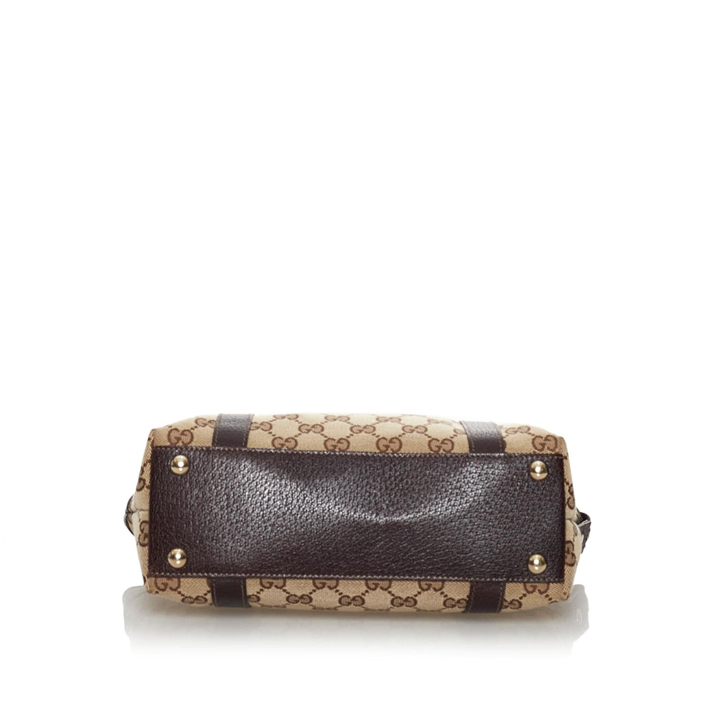 Gucci Gucci Canvas Abbey Handbag (SHG-30658)
