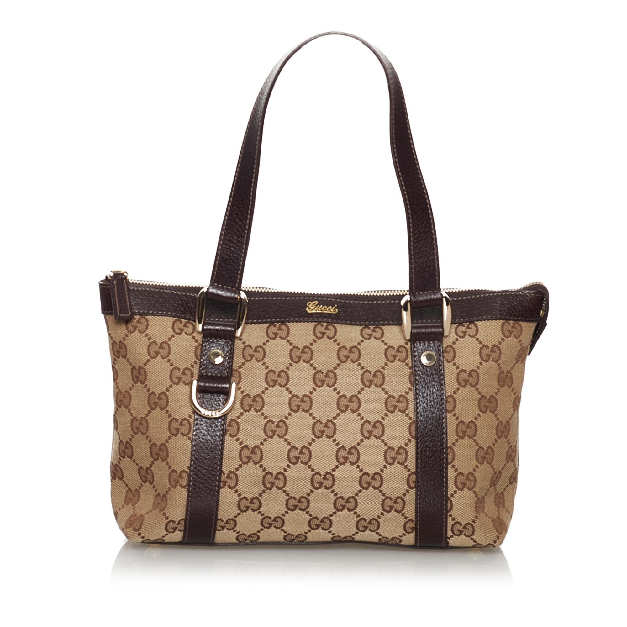 Gucci Gucci Canvas Abbey Handbag (SHG-30658)