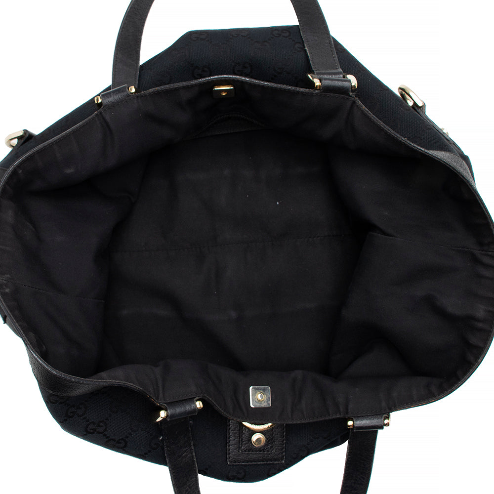 Gucci GG Canvas Abbey Large Tote - FINAL SALE (SHF-16008)