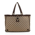 Gucci GG Canvas Abbey Large Tote (SHF-22954)