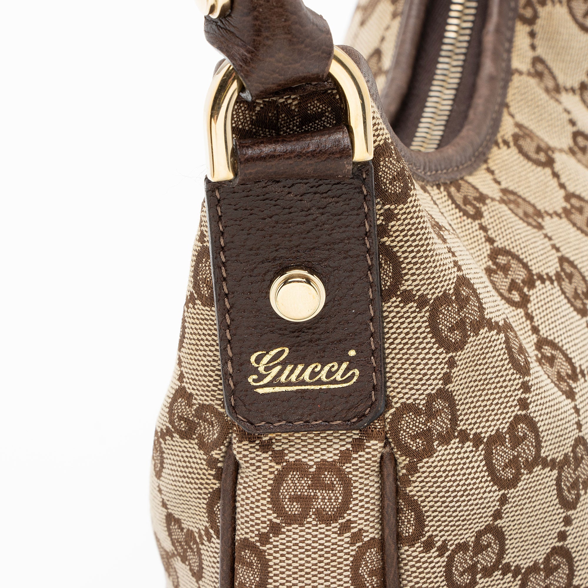 Gucci GG Canvas Abbey Medium Hobo