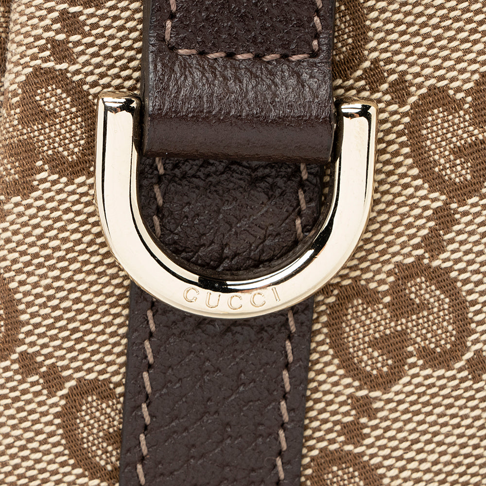 Gucci Gucci Canvas Abbey Medium Shoulder Bag (SHF-19735)