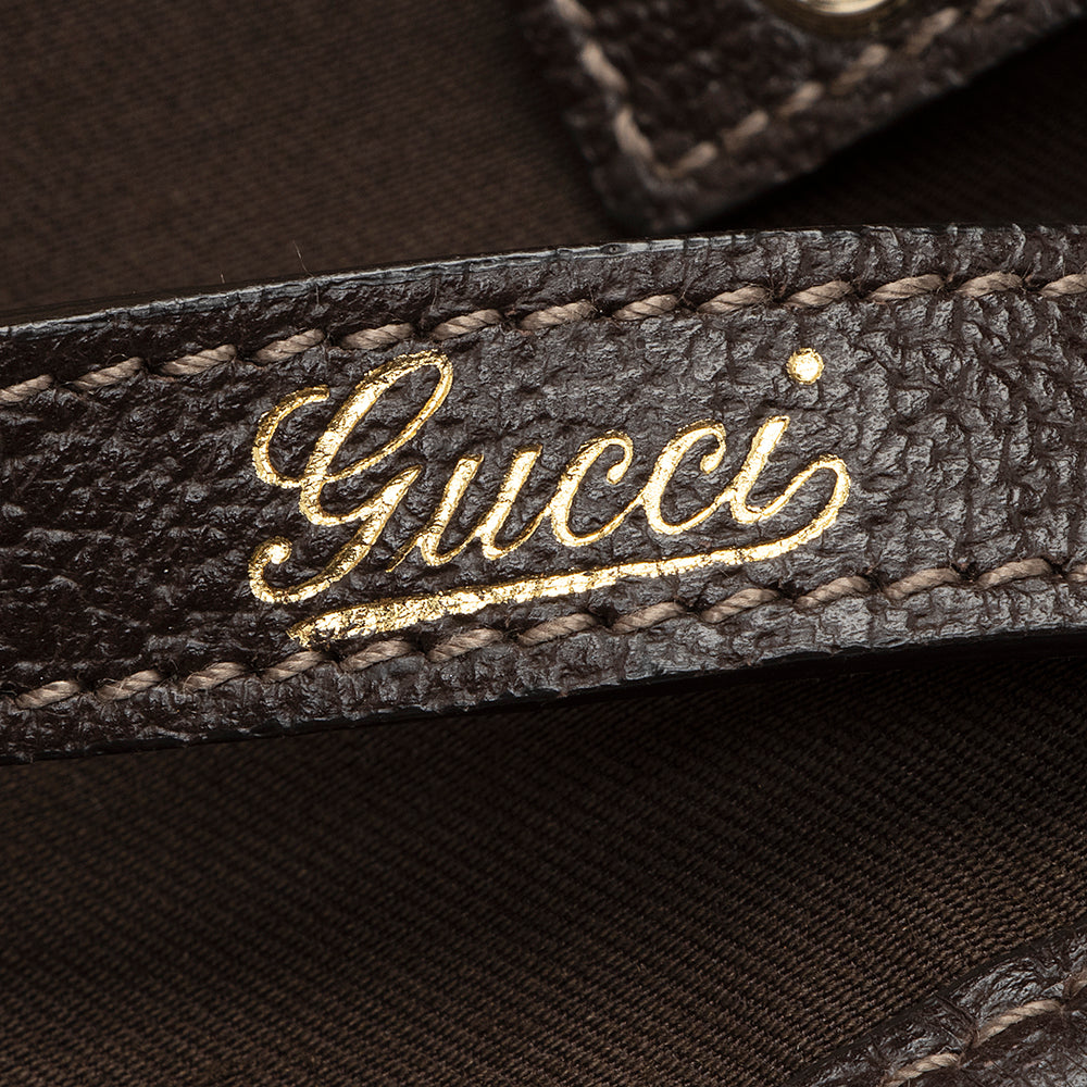 Gucci Gucci Canvas Abbey Medium Shoulder Bag (SHF-19735)