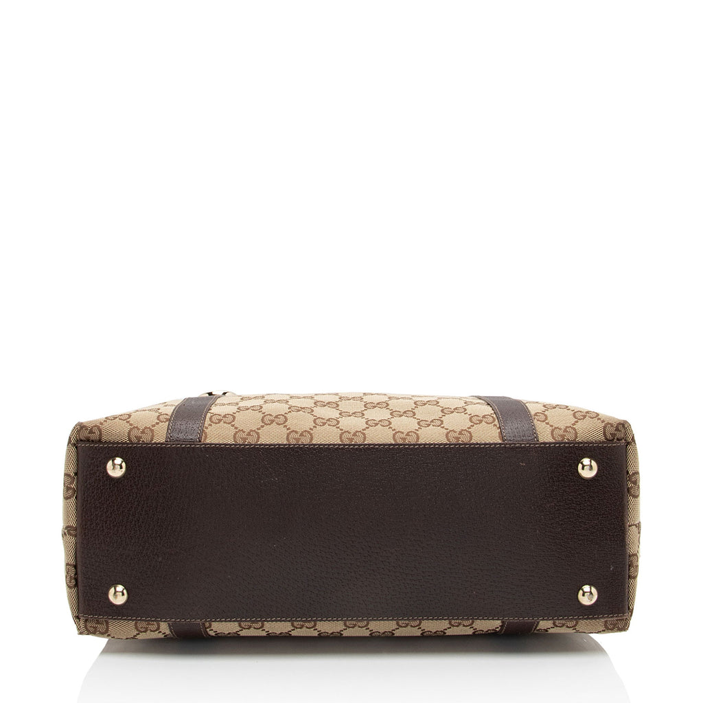Gucci GG Canvas Abbey Medium Tote (SHF-3Yofcp)