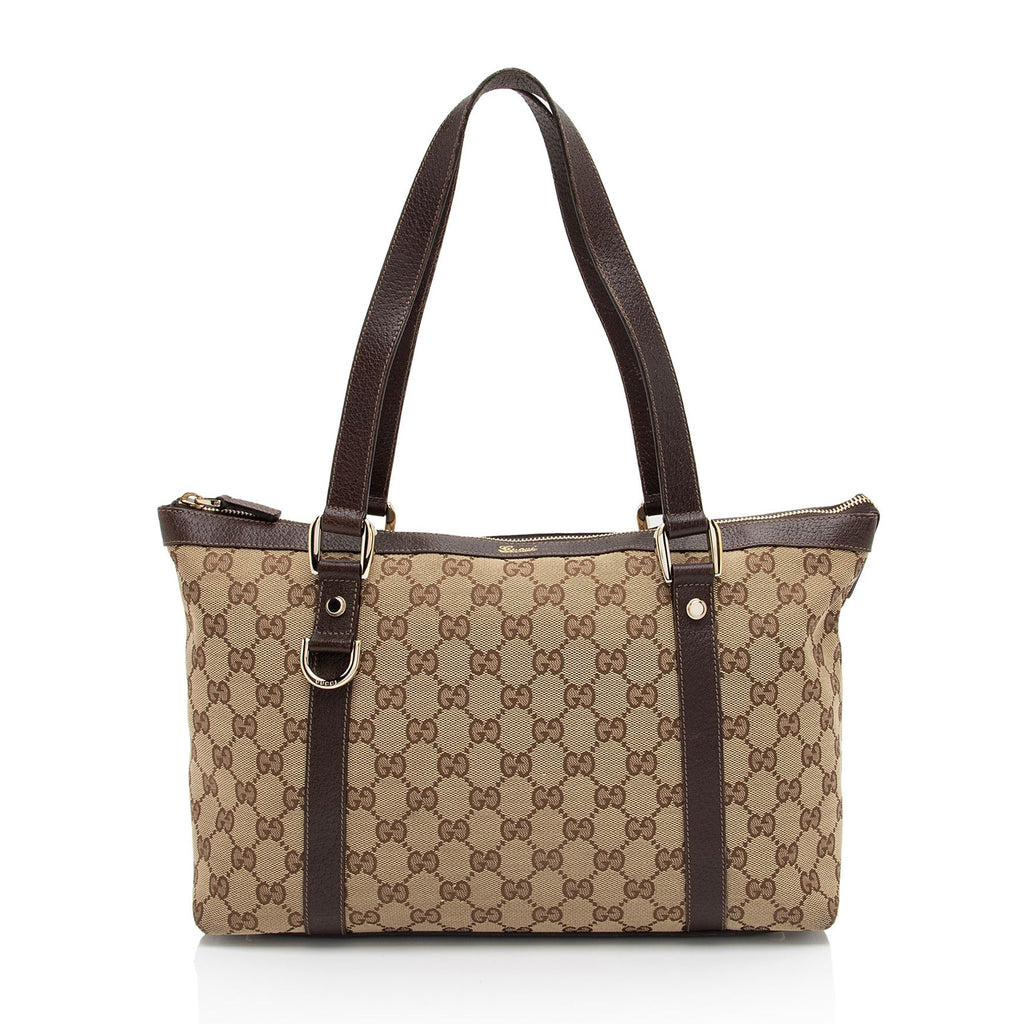 Gucci GG Canvas Abbey Medium Tote (SHF-3Yofcp)