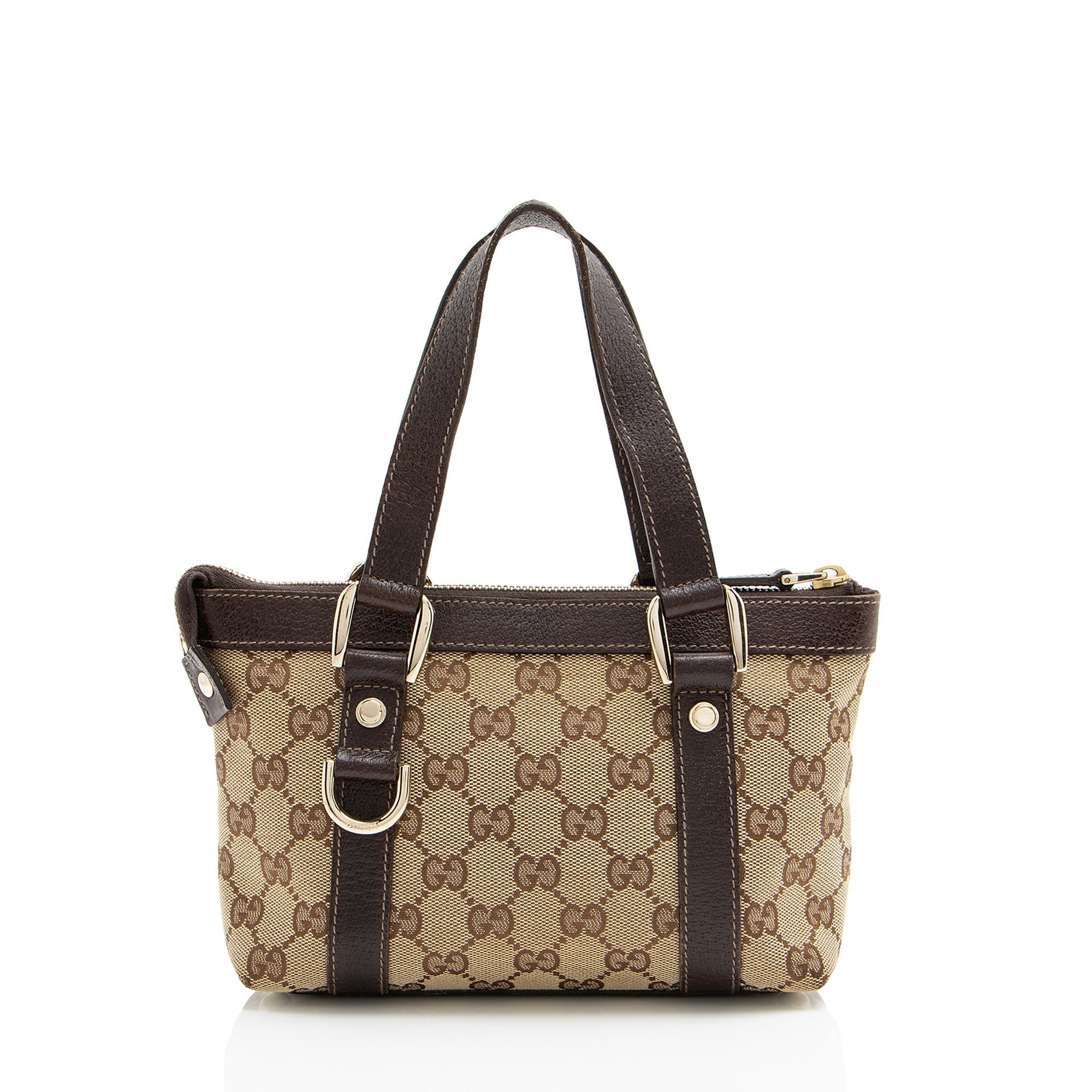 Gucci GG Canvas Abbey E/W Mini Tote (SHF-8A898A)