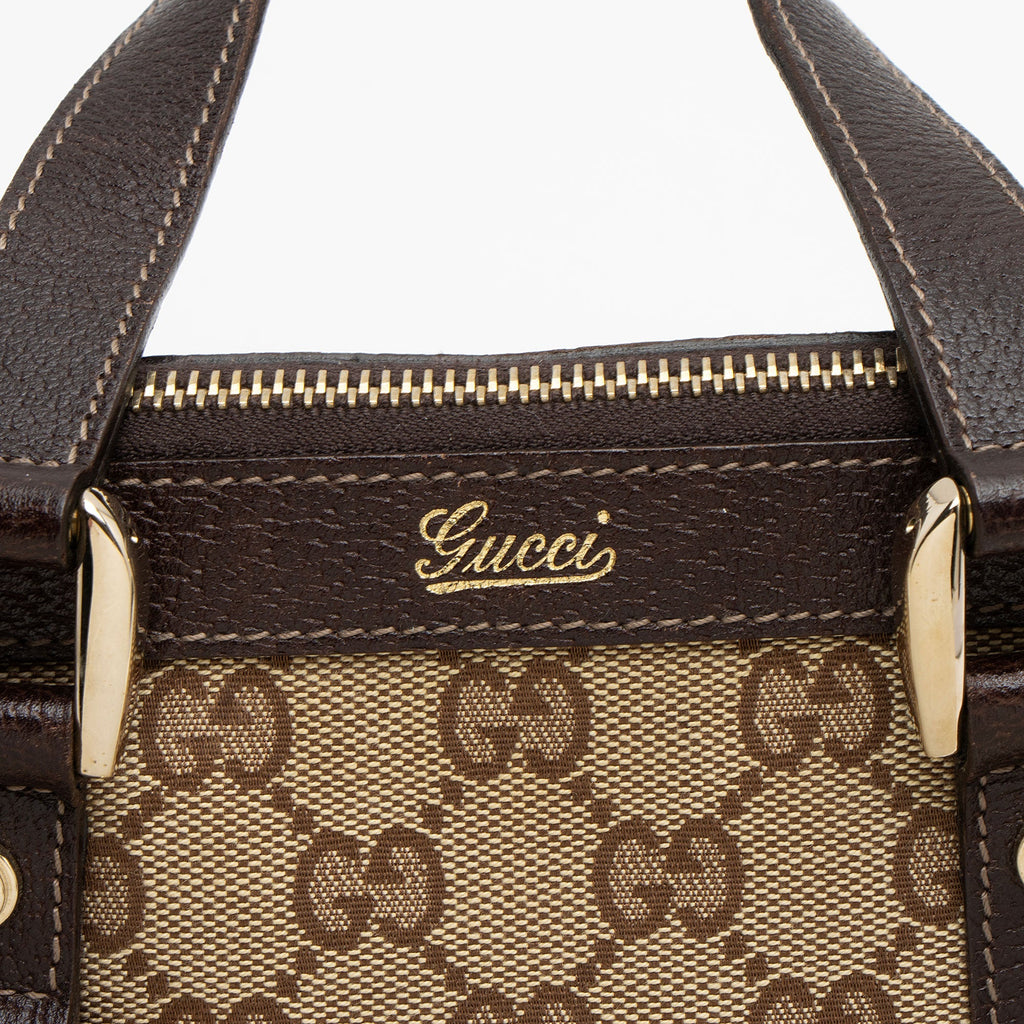 Gucci GG Canvas Abbey E/W Mini Tote (SHF-8A898A)