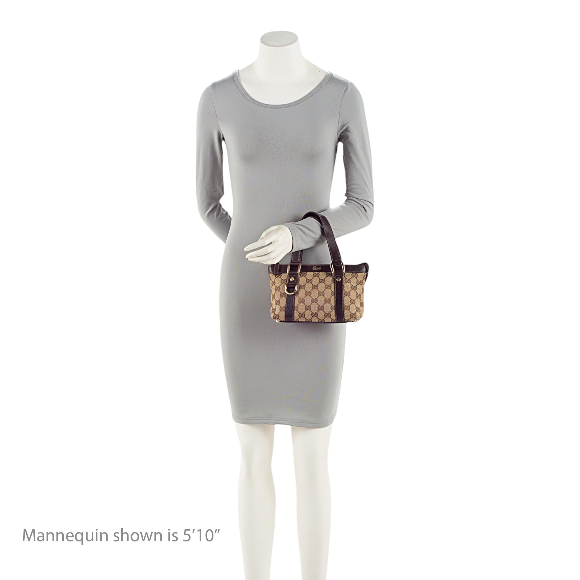 Gucci GG Canvas Abbey E/W Mini Tote (SHF-8A898A)