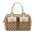 Gucci GG Canvas Abbey Pocket Boston (SHG-RNdAnr)