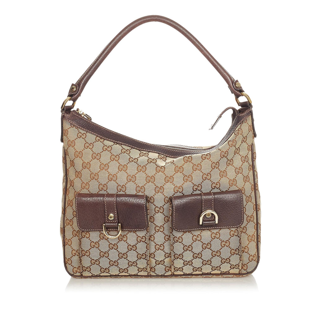 Gucci Gucci Canvas Abbey Shoulder Bag (SHG-24576)