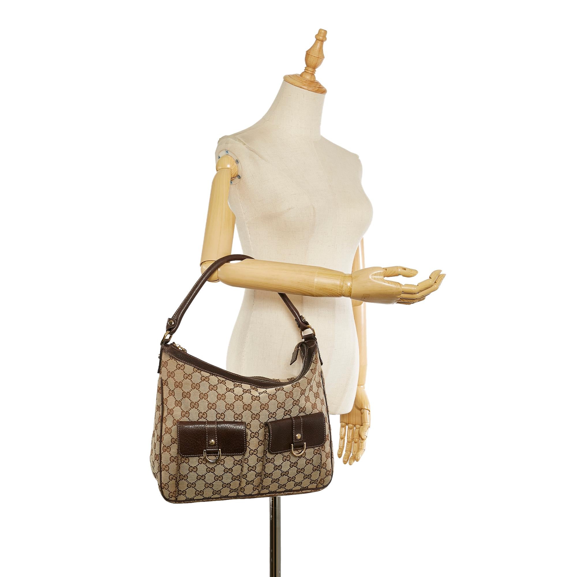 Gucci Gucci Canvas Abbey Shoulder Bag (SHG-24576)