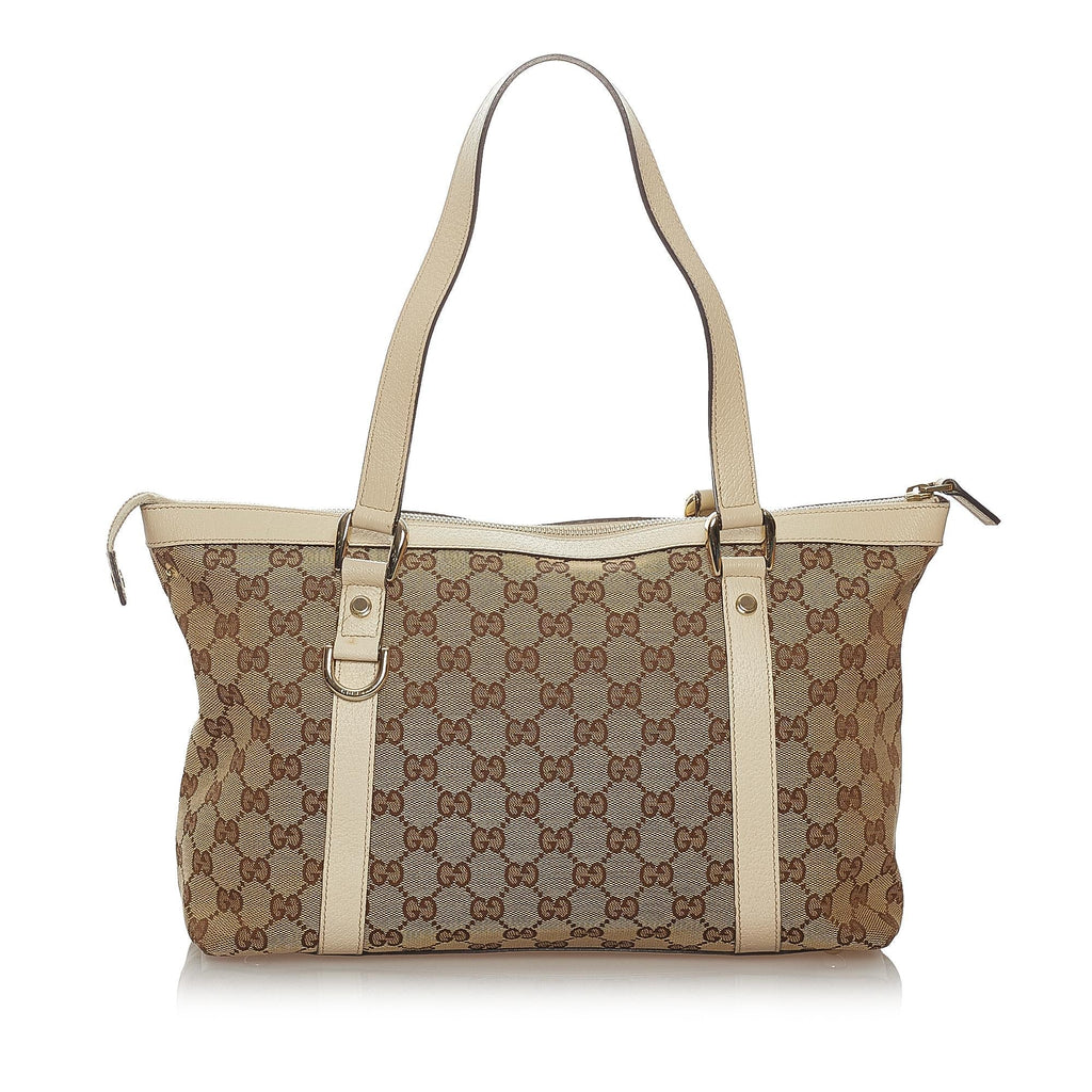 Gucci Gucci Canvas Abbey Shoulder Bag (SHG-27473)