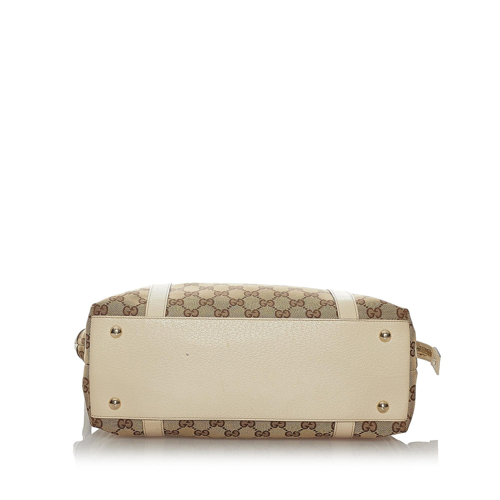 Gucci Gucci Canvas Abbey Shoulder Bag (SHG-27473)