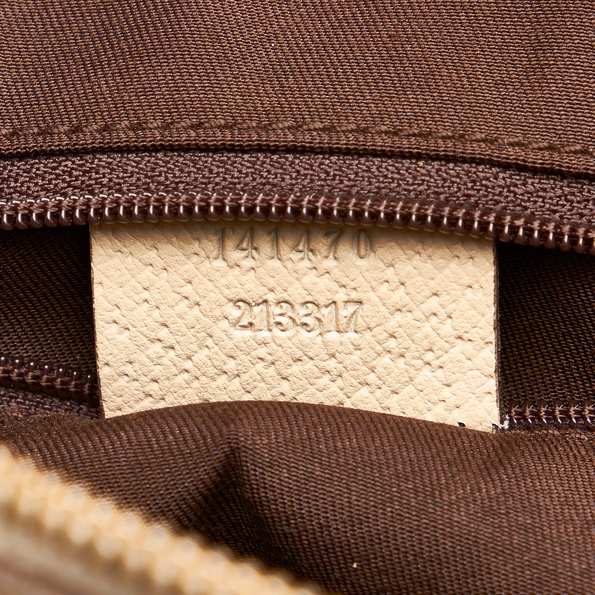 Gucci Gucci Canvas Abbey Shoulder Bag (SHG-27473)