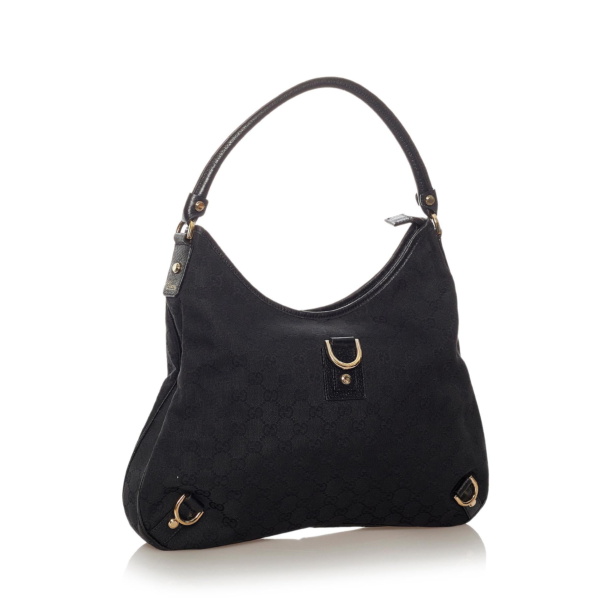 Gucci Gucci Canvas Abbey Shoulder Bag (SHG-27555)