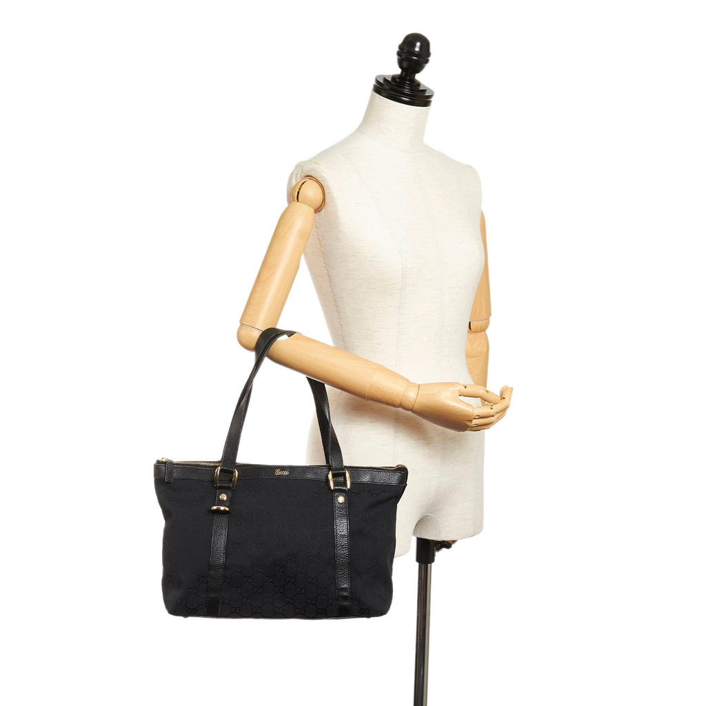 Gucci Gucci Canvas Abbey Shoulder Bag (SHG-27811)