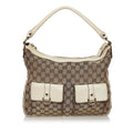 Gucci Gucci Canvas Abbey Shoulder Bag (SHG-32008)