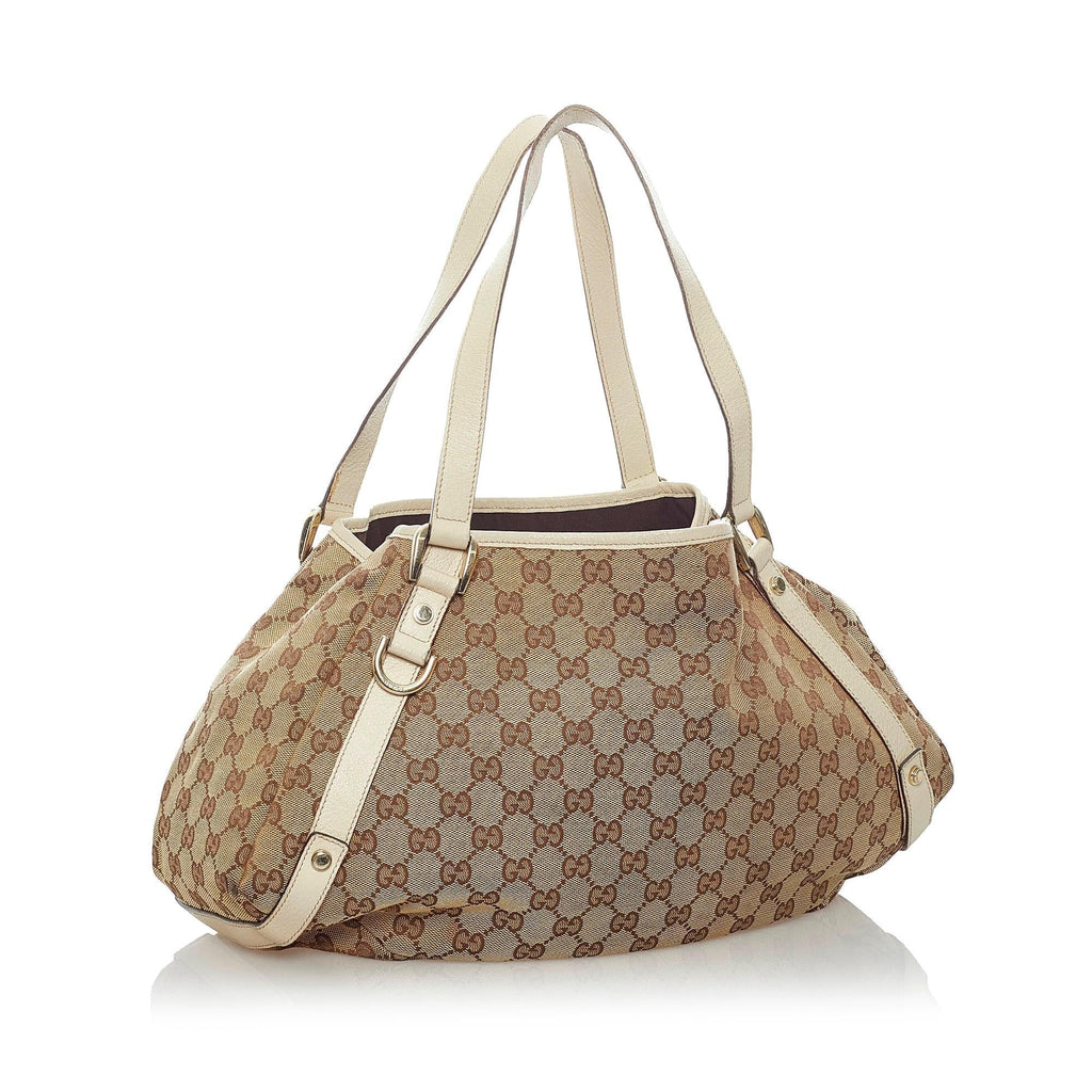 Gucci Gucci Canvas Abbey Shoulder Bag (SHG-32064)
