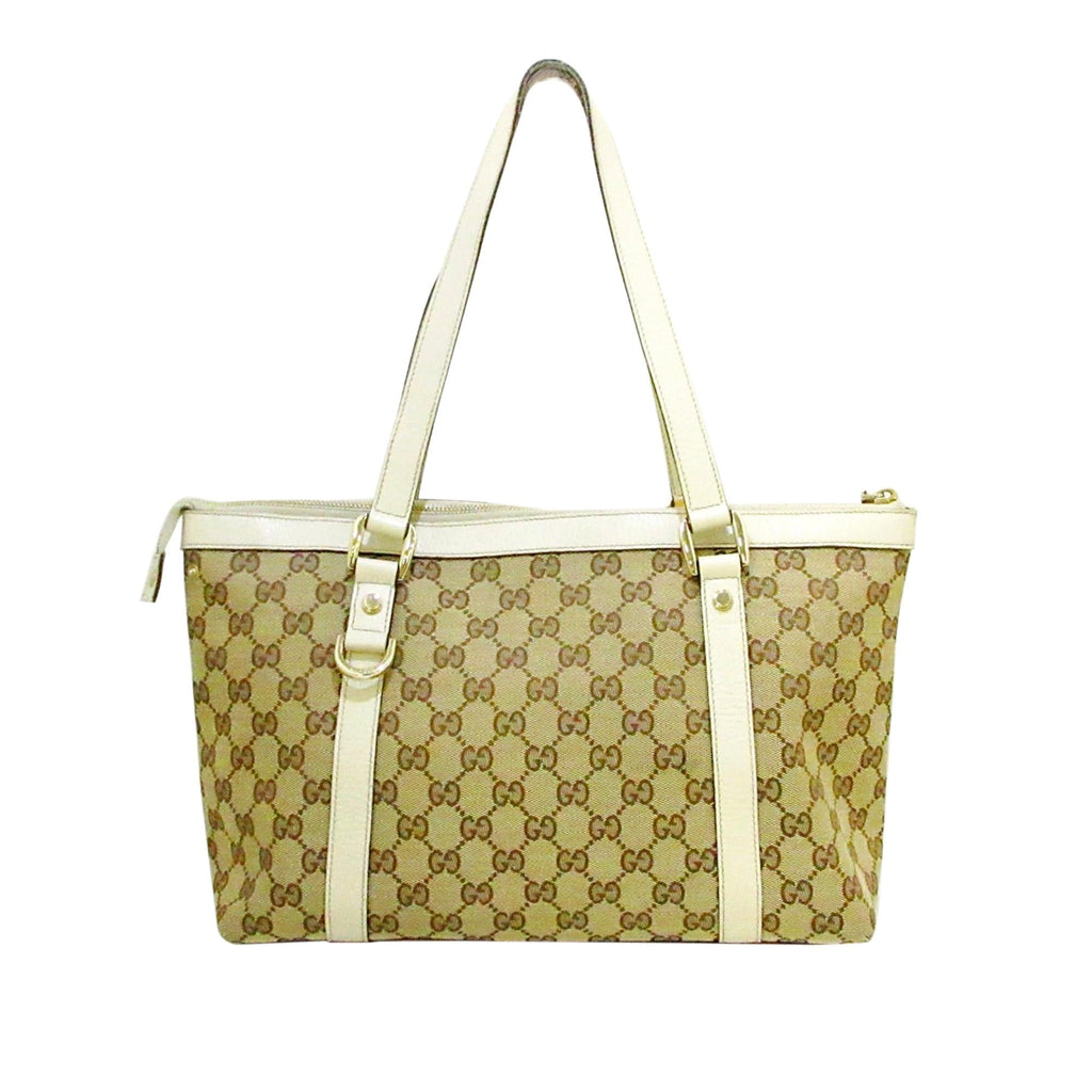 Gucci Gucci Canvas Abbey Shoulder Bag (SHG-32100)