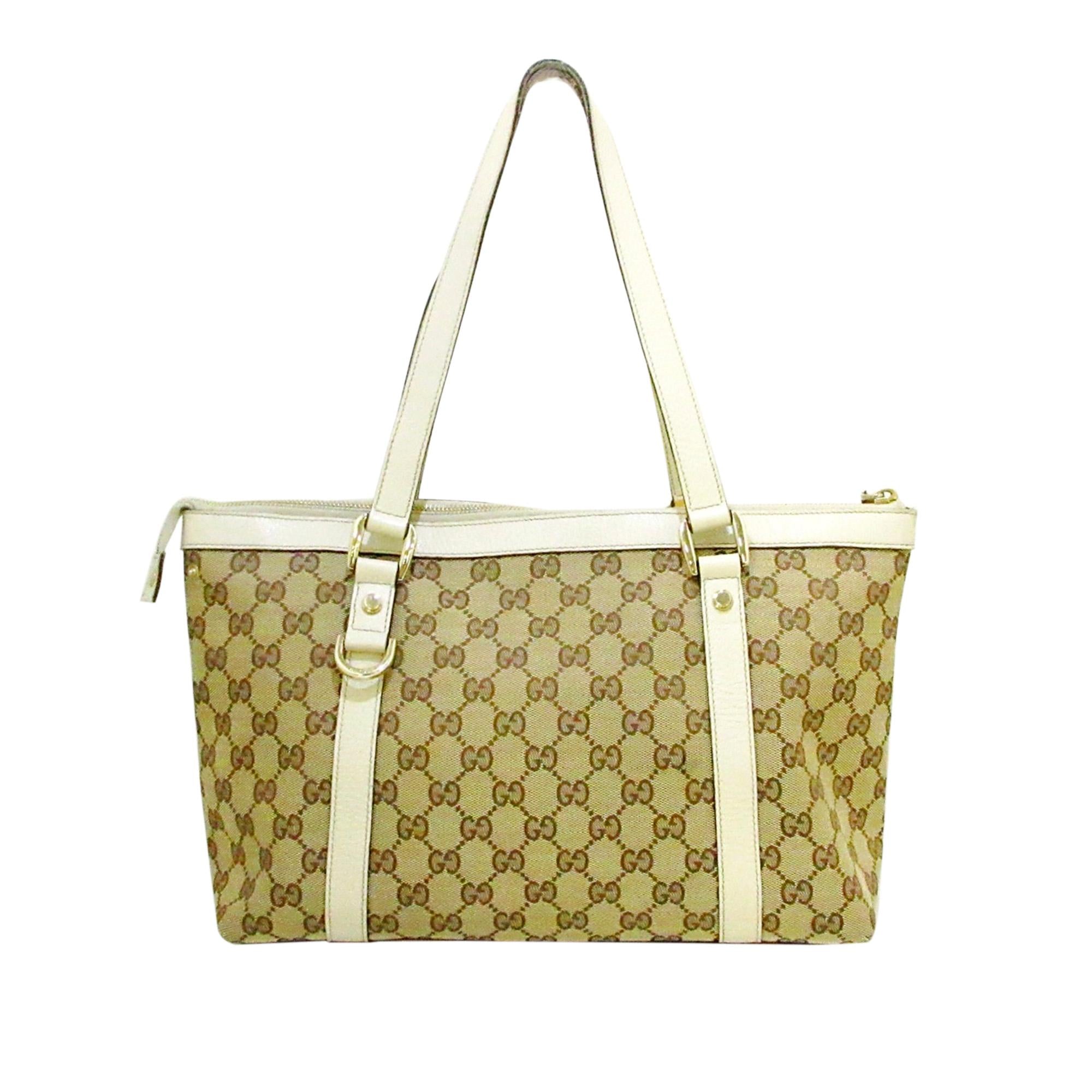 Gucci Gucci Canvas Abbey Shoulder Bag (SHG-32100)