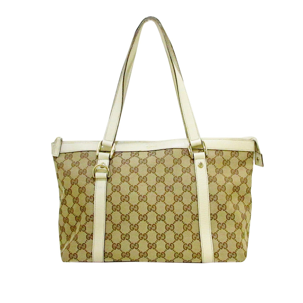 Gucci Gucci Canvas Abbey Shoulder Bag (SHG-32100)