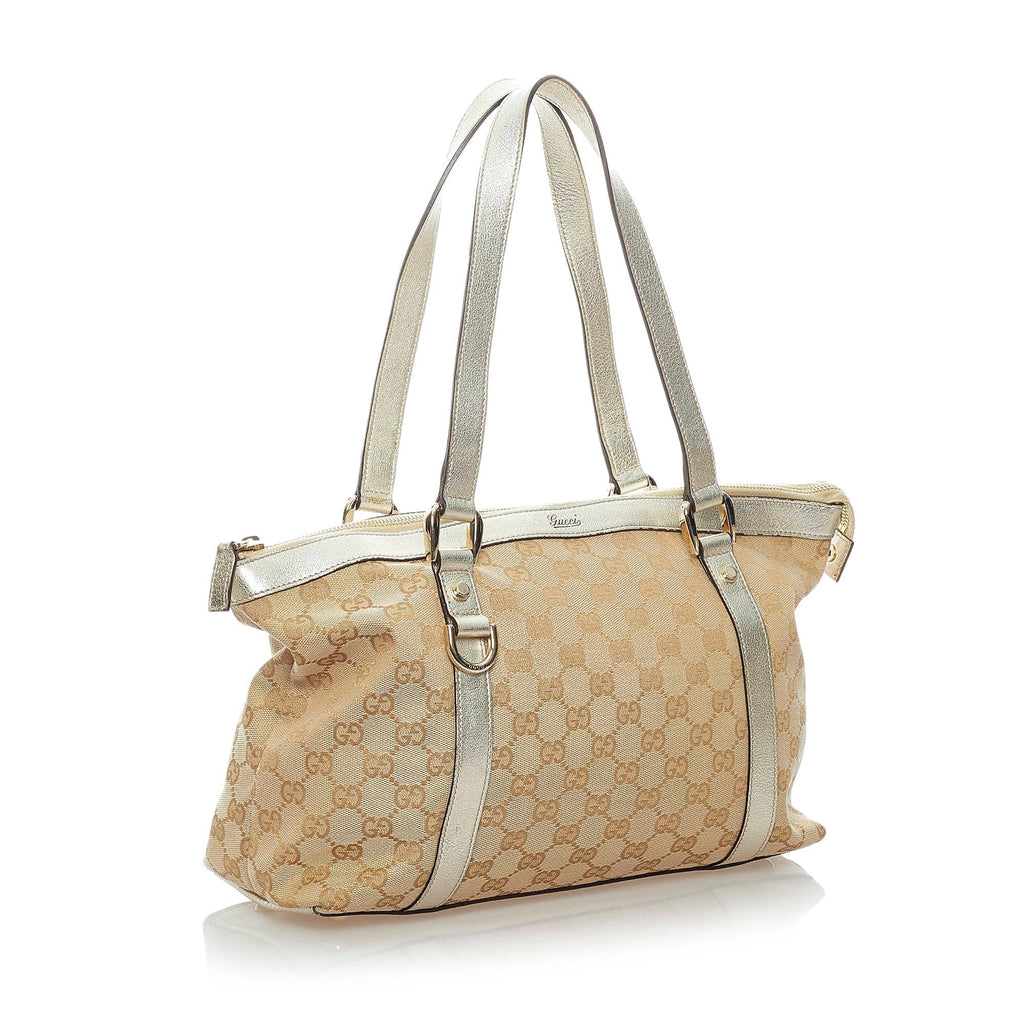 Gucci Gucci Canvas Abbey Shoulder Bag (SHG-32572)