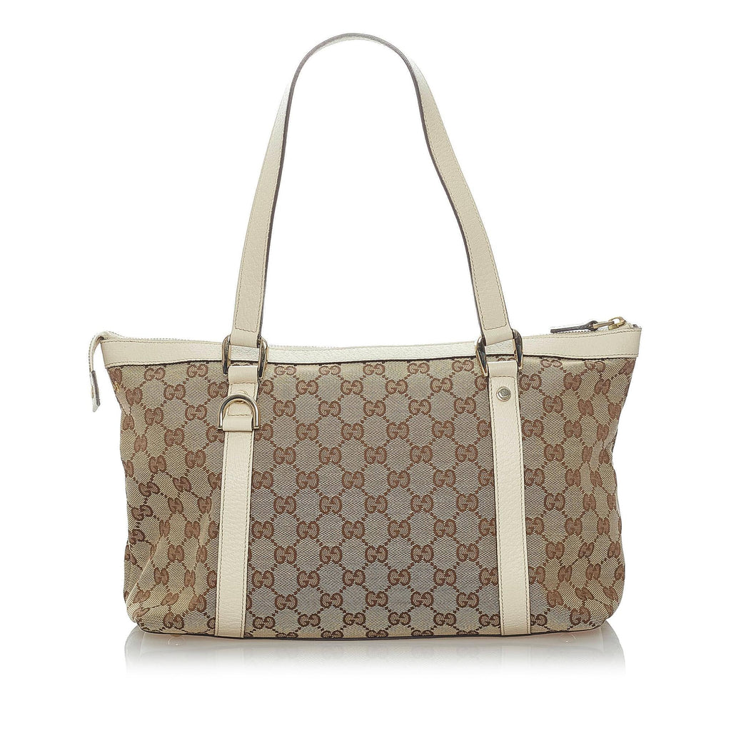 Gucci Gucci Canvas Abbey Shoulder Bag (SHG-32783)
