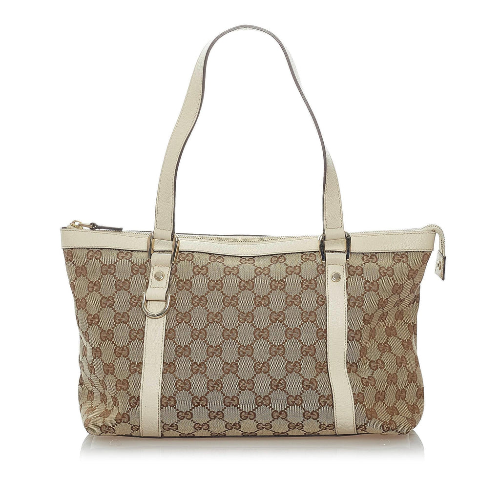 Gucci Gucci Canvas Abbey Shoulder Bag (SHG-32783)