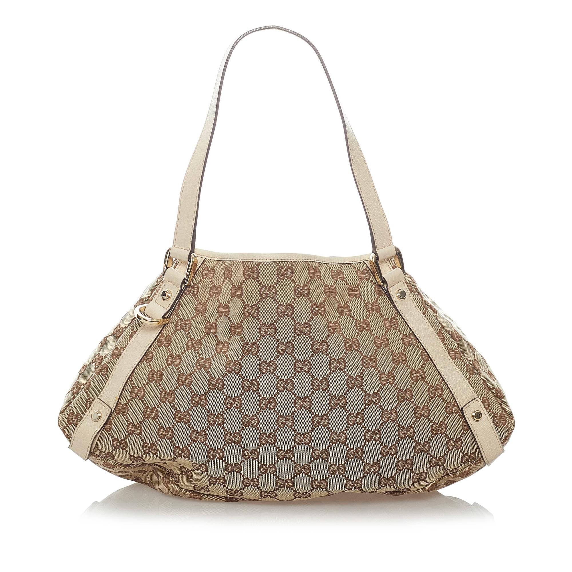 Gucci Gucci Canvas Abbey Shoulder Bag (SHG-32860)