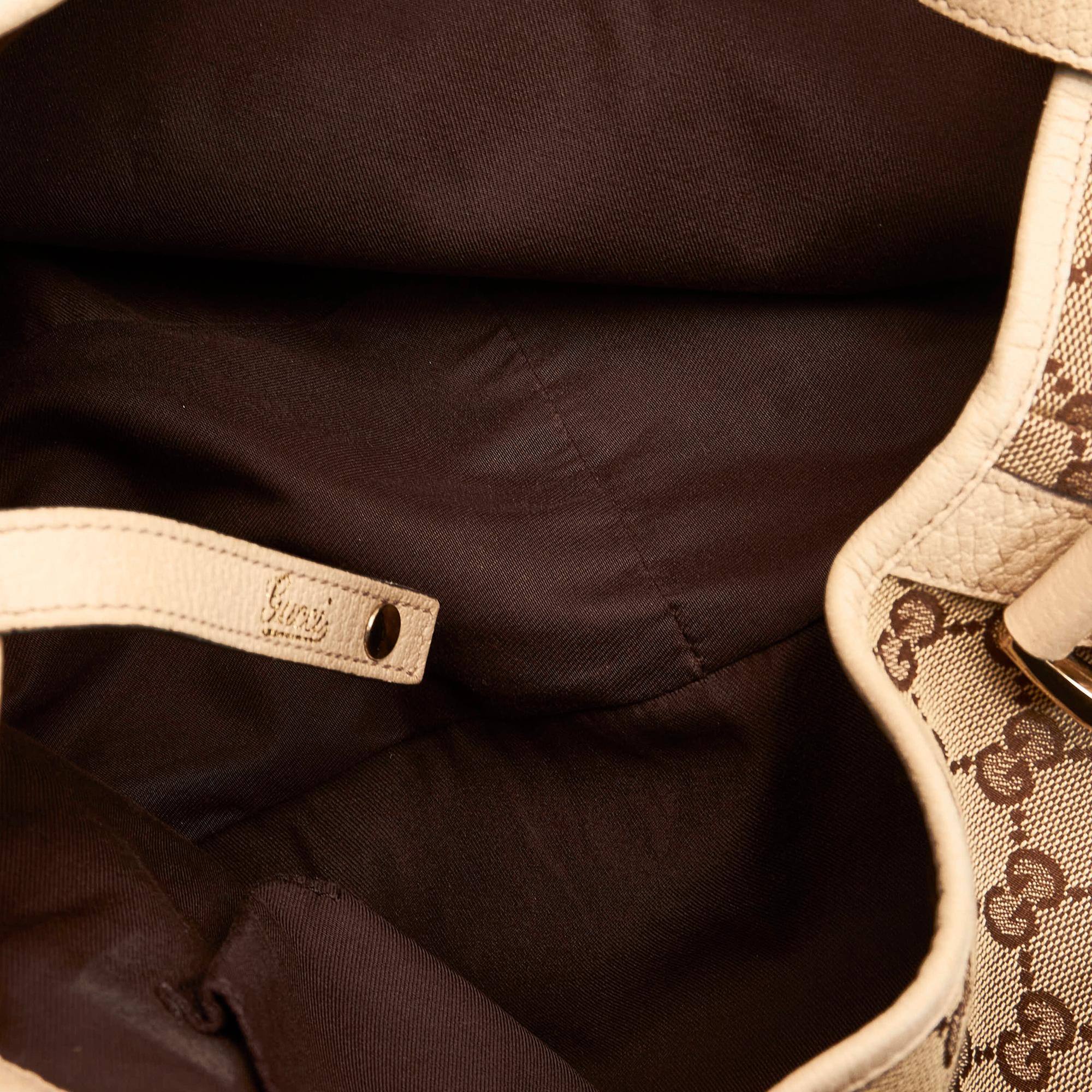 Gucci Gucci Canvas Abbey Shoulder Bag (SHG-32860)