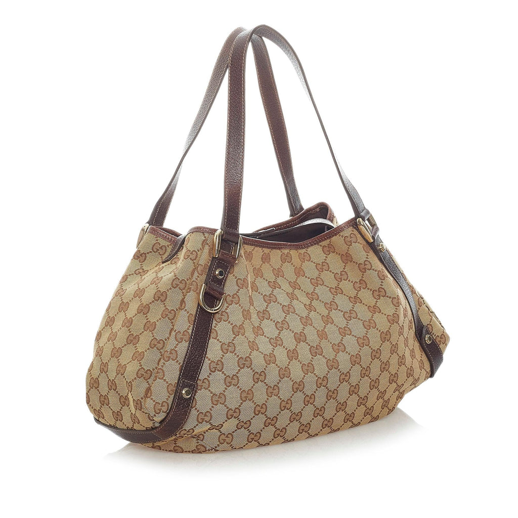 Gucci Gucci Canvas Abbey Shoulder Bag (SHG-32933)