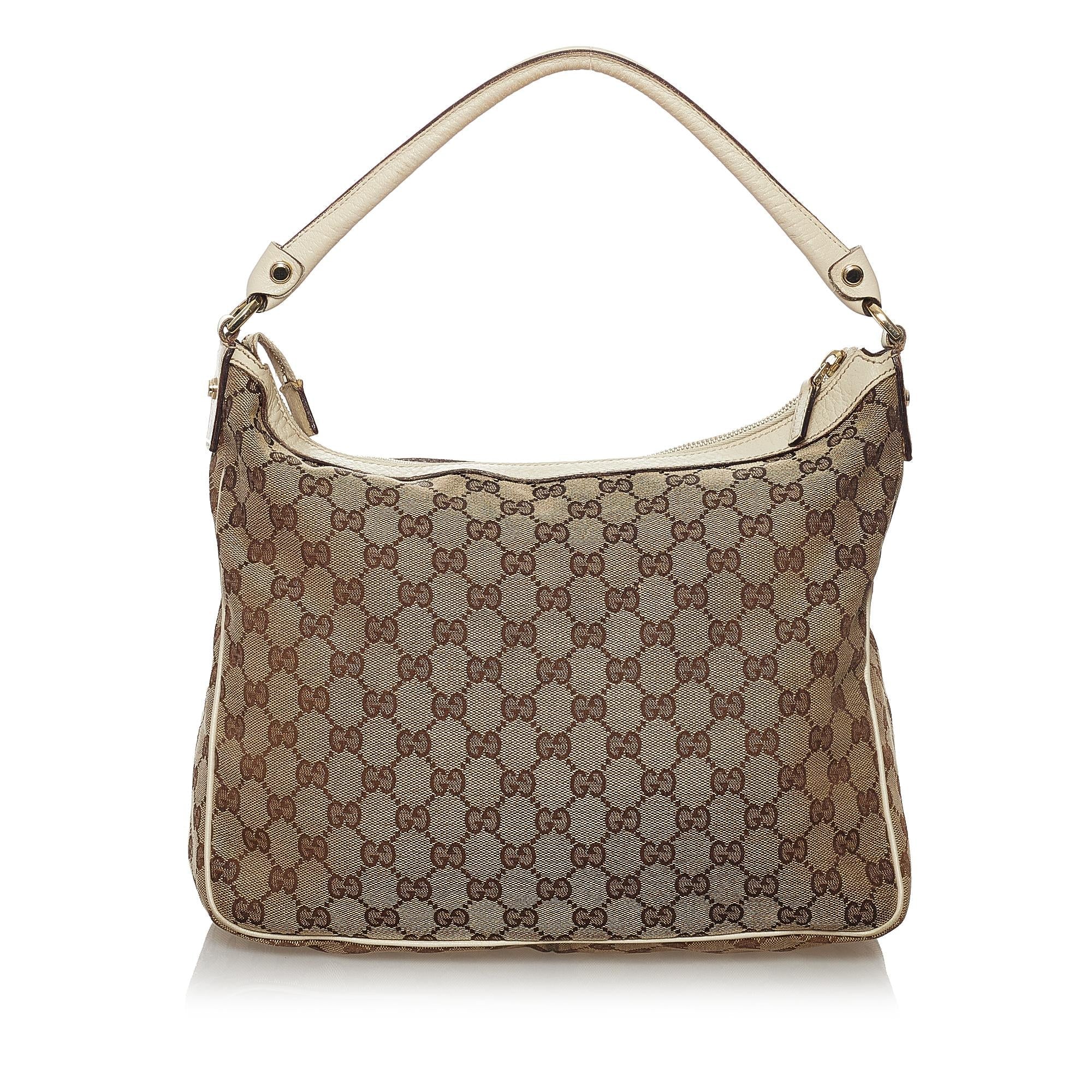 Gucci Gucci Canvas Abbey Shoulder Bag (SHG-34160)