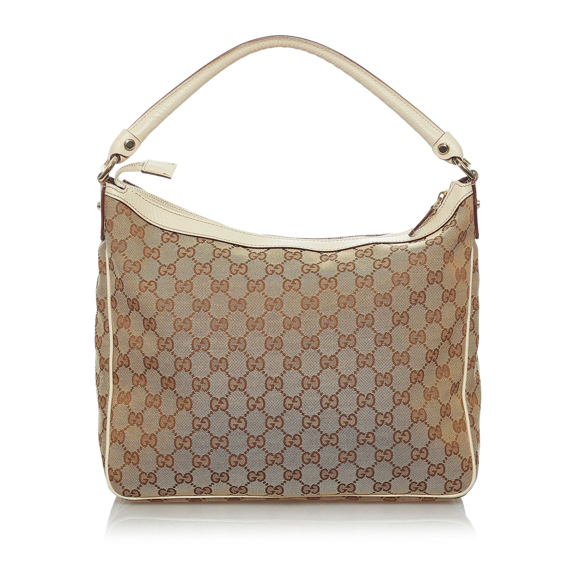 Gucci Gucci Canvas Abbey Shoulder Bag (SHG-34172)