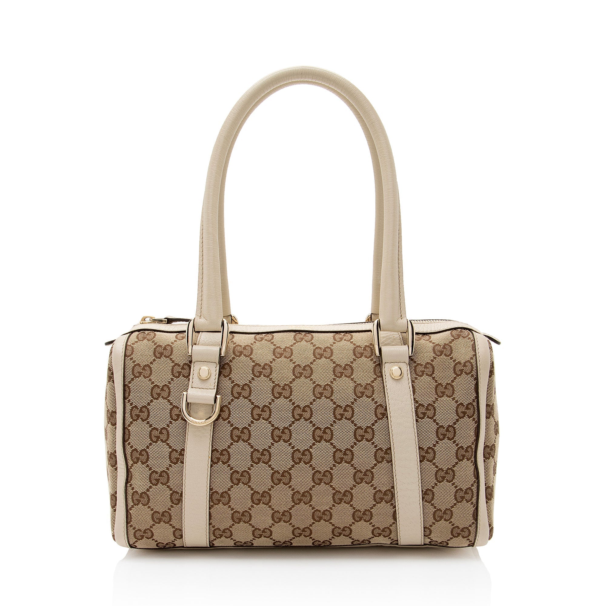 Gucci GG Canvas Abbey Small Boston Bag (SHF-9Sy7AQ)