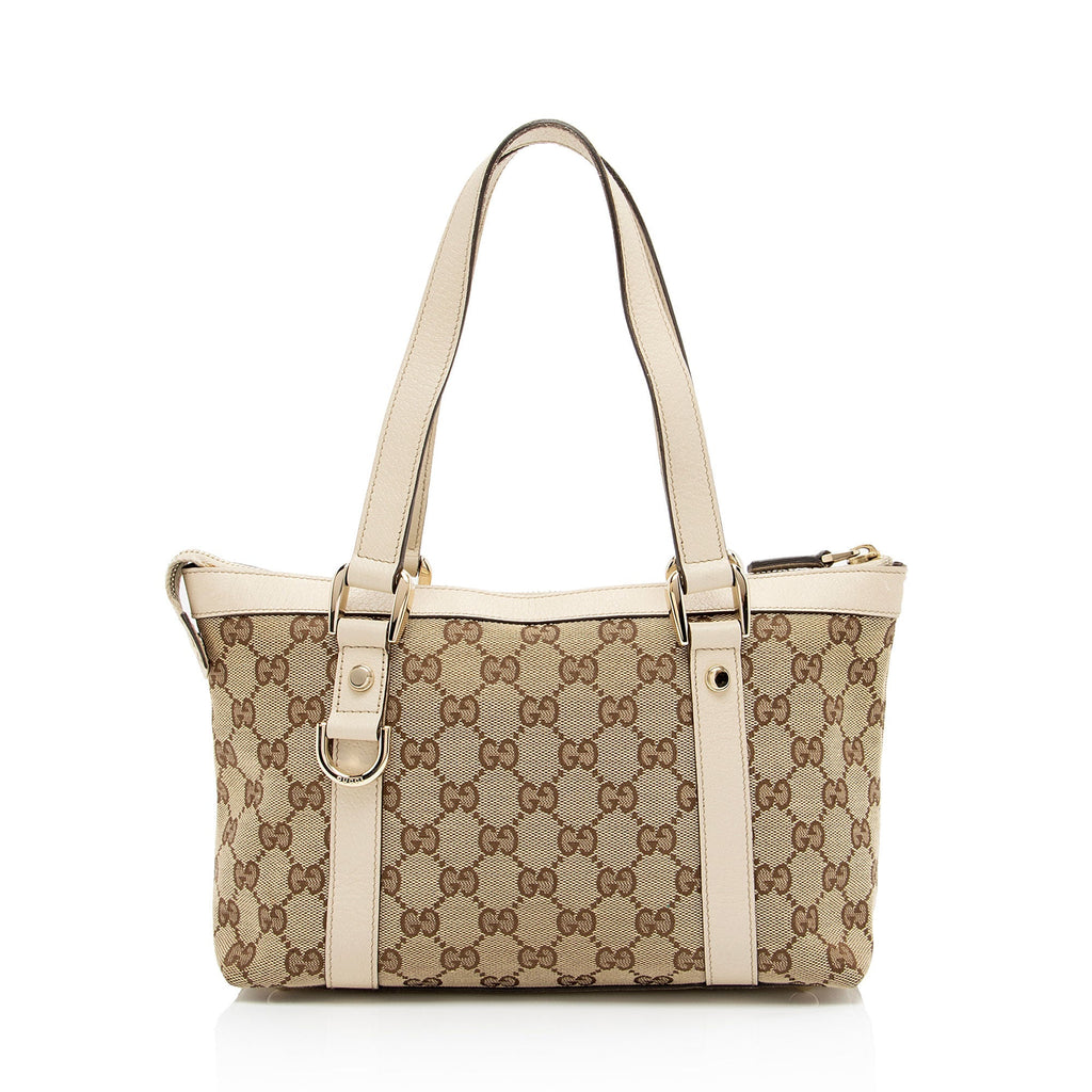 Gucci GG Canvas Abbey Small Tote (SHF-igNoy2)