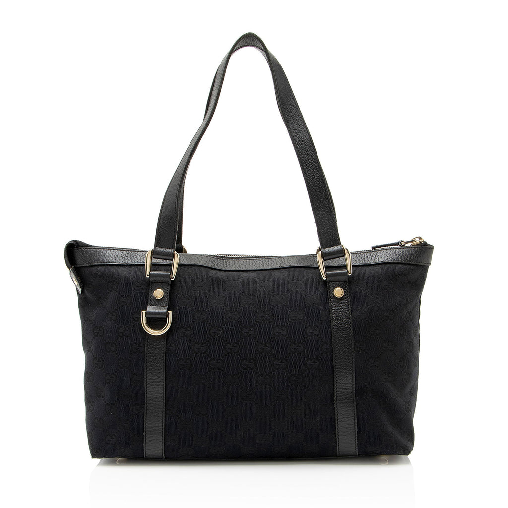 Gucci GG Canvas Abbey Small Tote