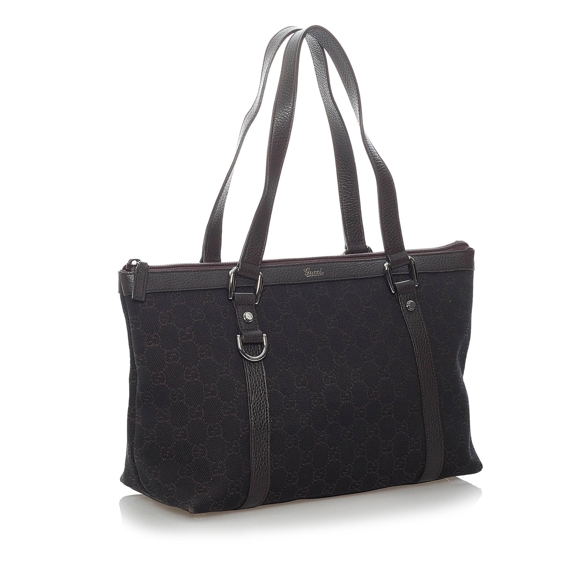 Gucci GG Canvas Abbey Tote Bag (SHG-29787)