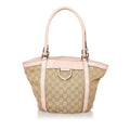 Gucci GG Canvas Abbey Tote Bag (SHG-noPqrr)