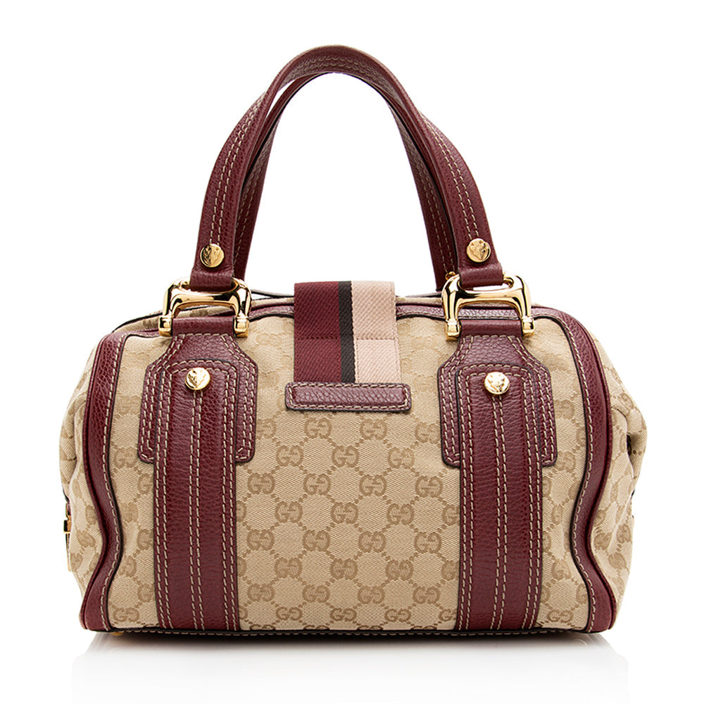 Gucci Gucci Canvas Aviatrix Boston Bag (SHF-20000)