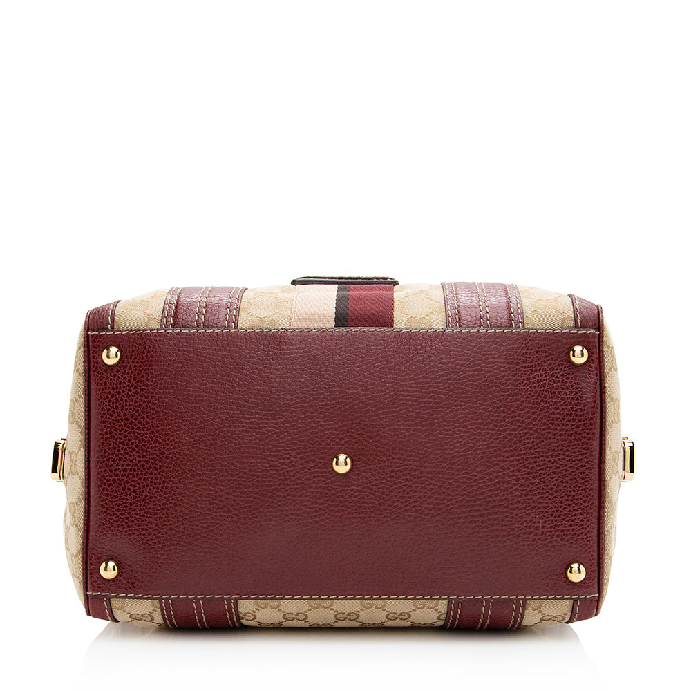 Gucci Gucci Canvas Aviatrix Boston Bag (SHF-20000)