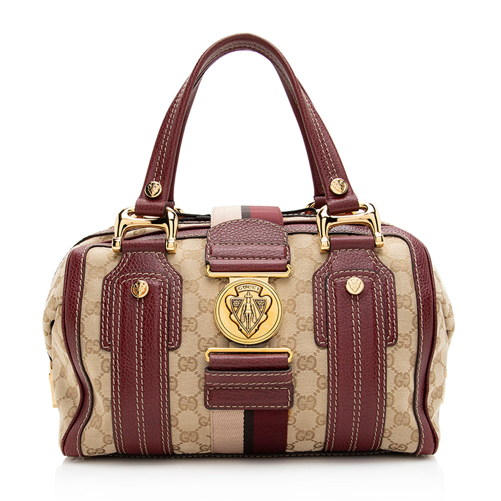 Gucci Gucci Canvas Aviatrix Boston Bag (SHF-20000)