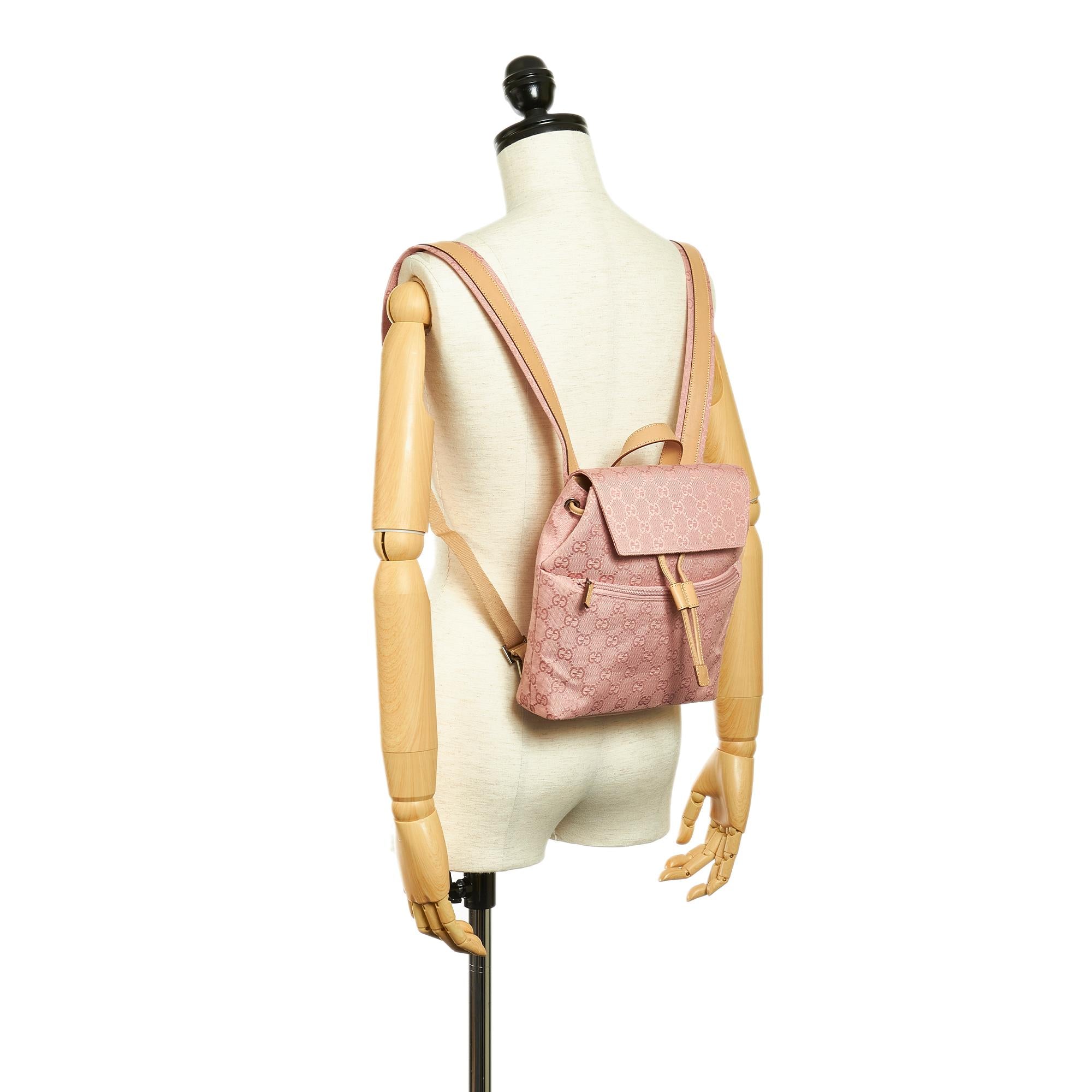 Gucci Gucci Canvas Backpack (SHG-27006)