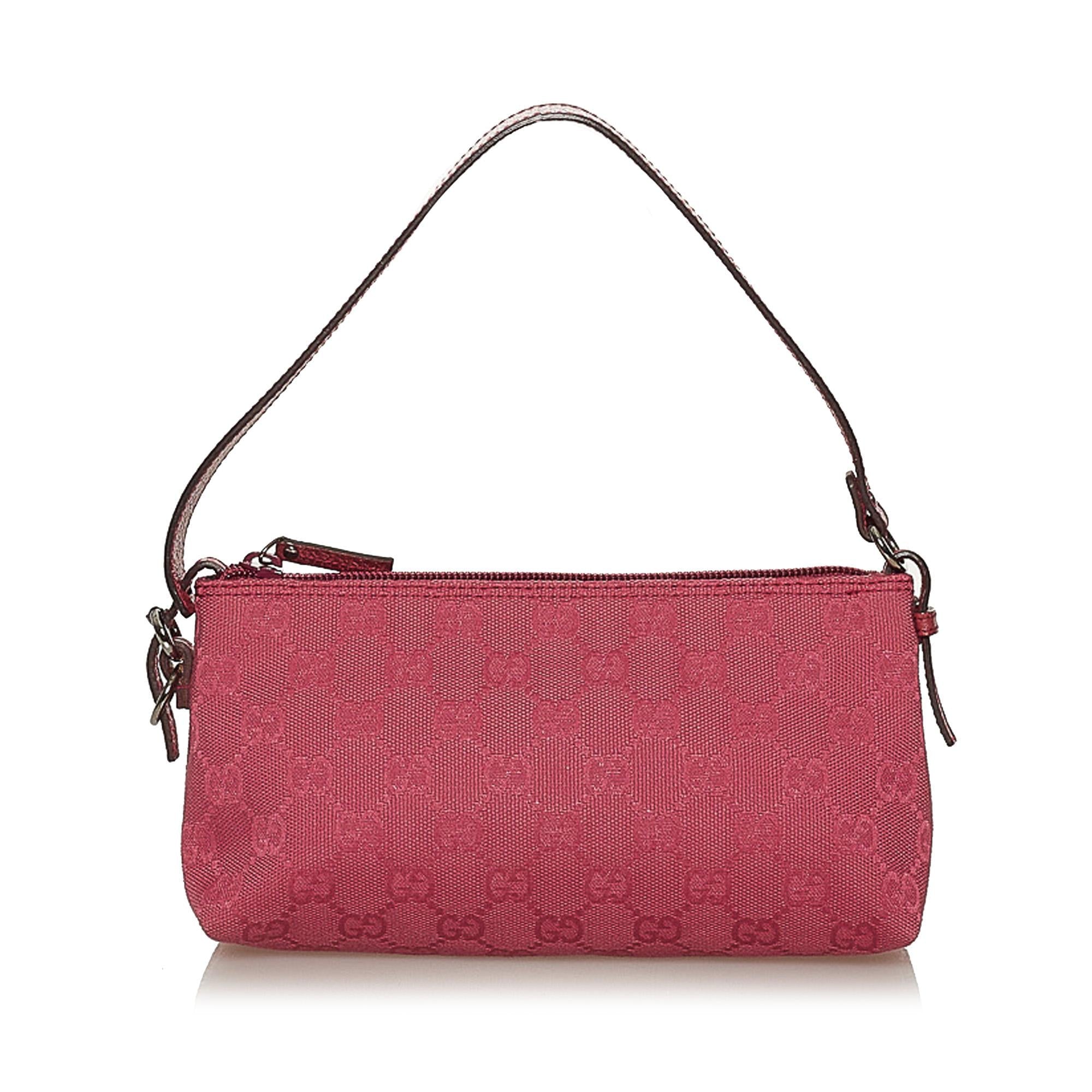 Gucci Gucci Canvas Baguette (SHG-28438)