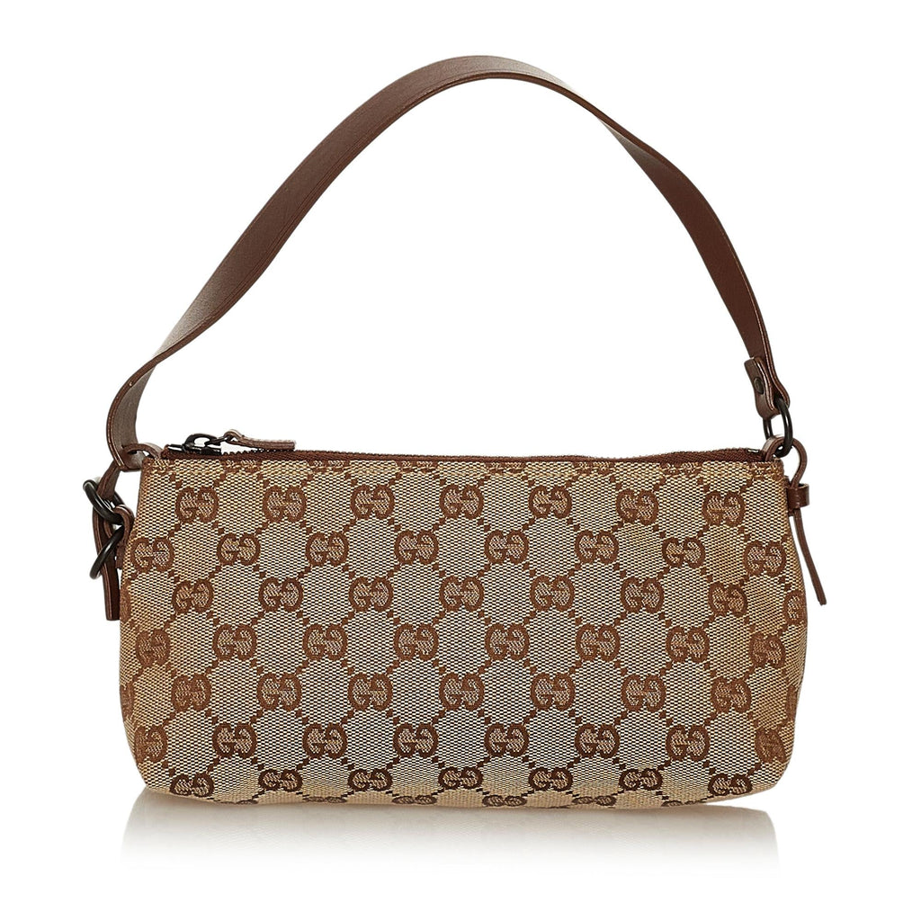 Gucci Gucci Canvas Baguette (SHG-28682)