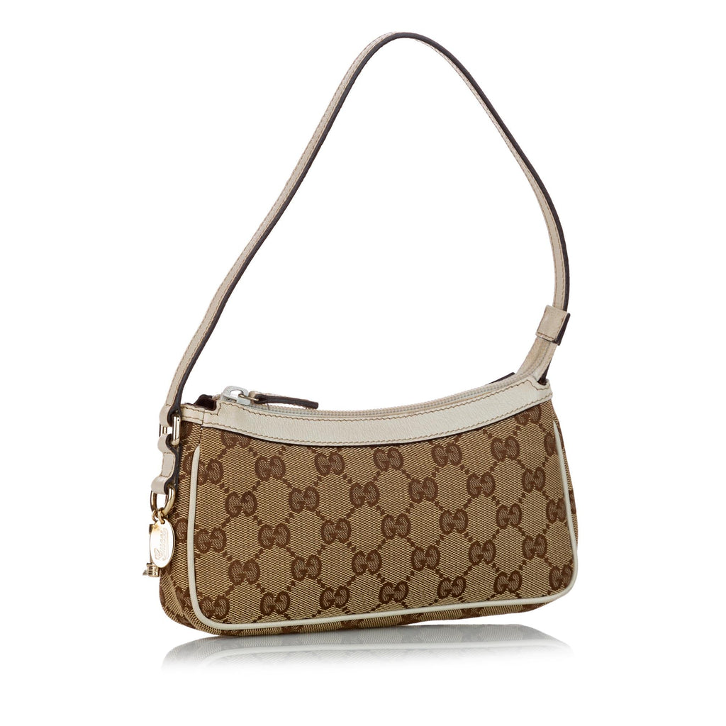 Gucci Gucci Canvas Baguette (SHG-28805)
