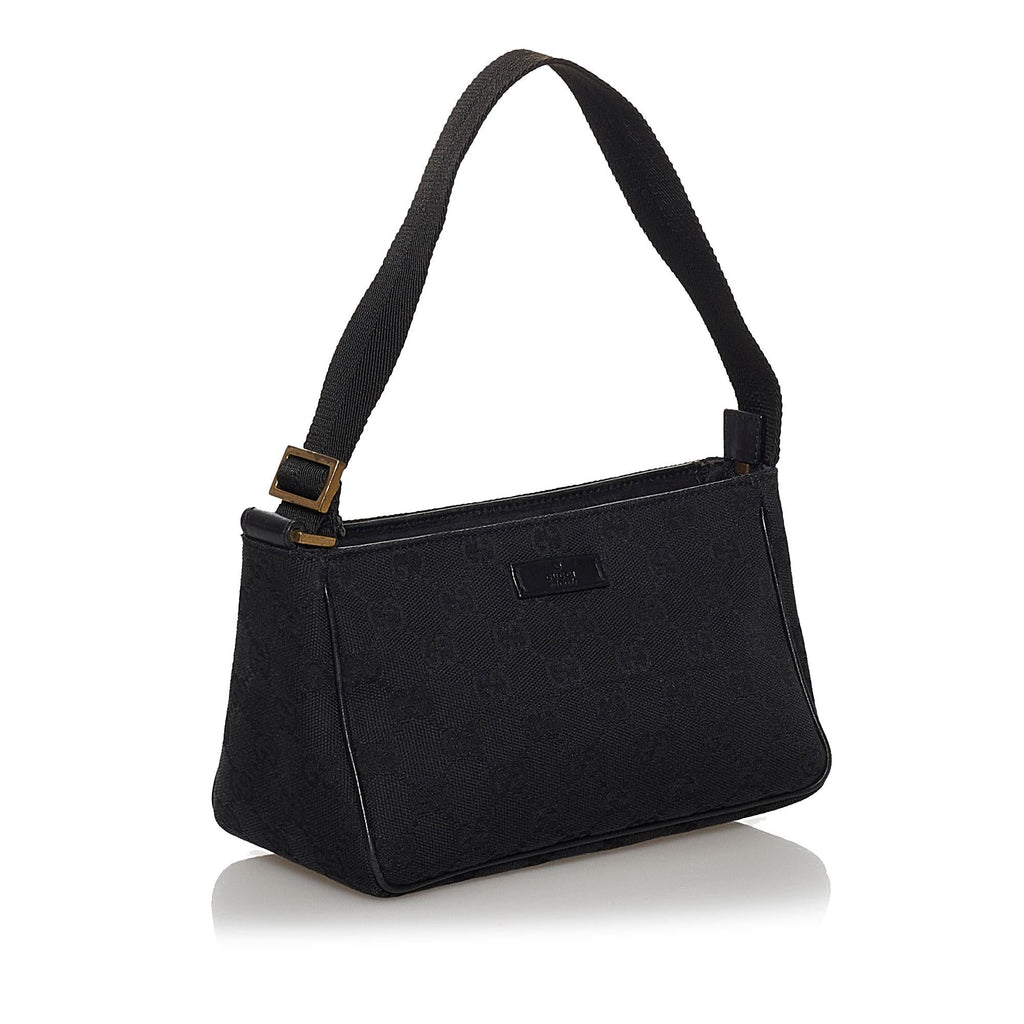Gucci Gucci Canvas Baguette (SHG-30605)