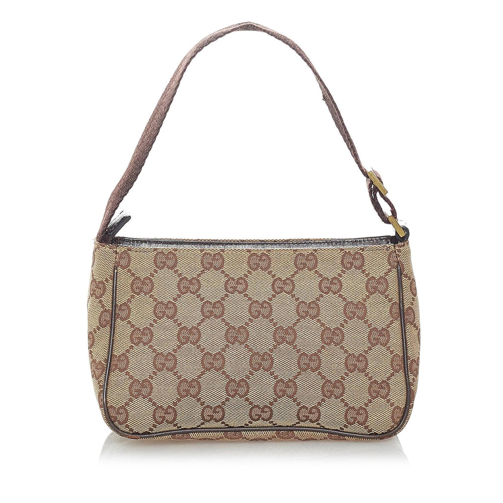 Gucci Gucci Canvas Baguette (SHG-31120)