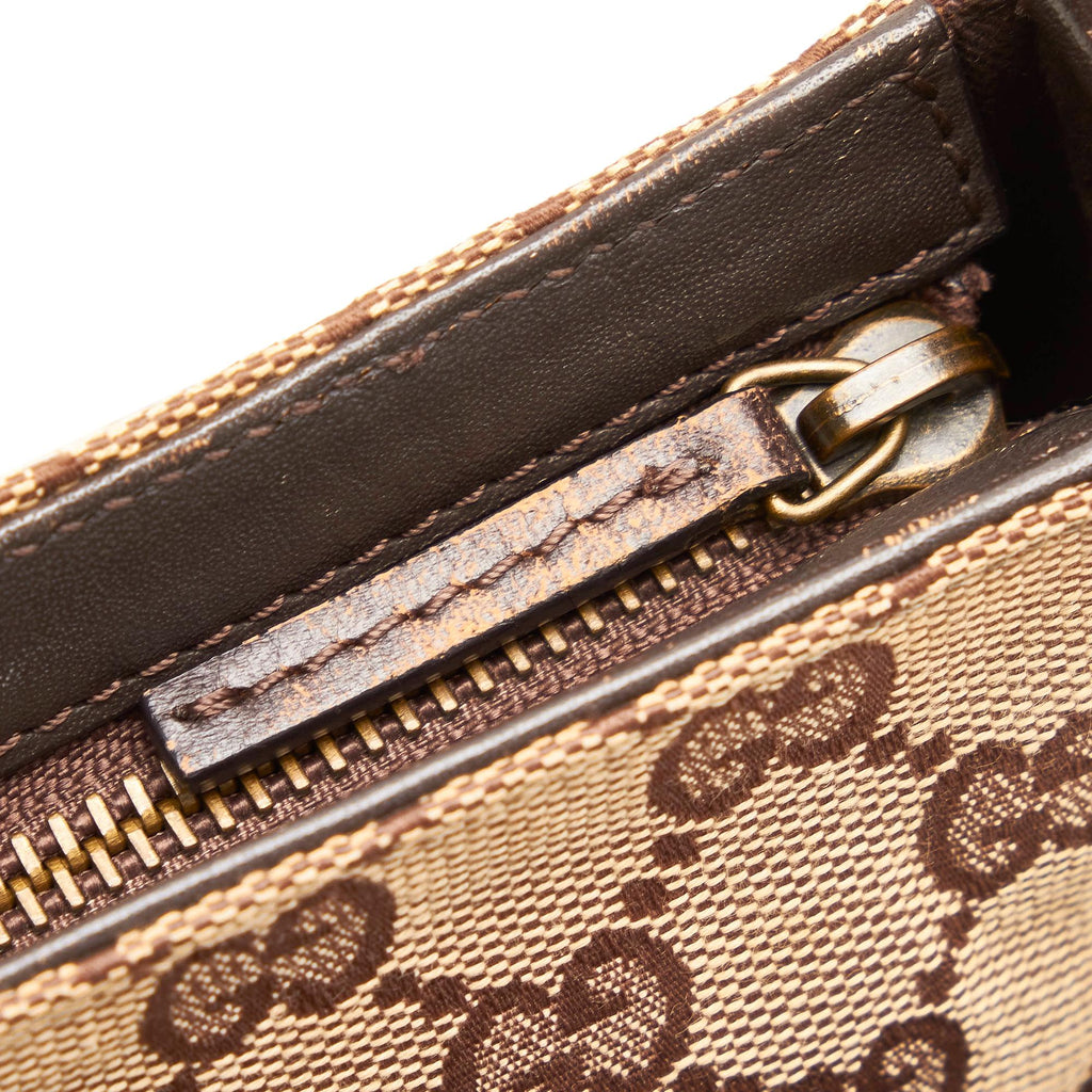 Gucci Gucci Canvas Baguette (SHG-31120)