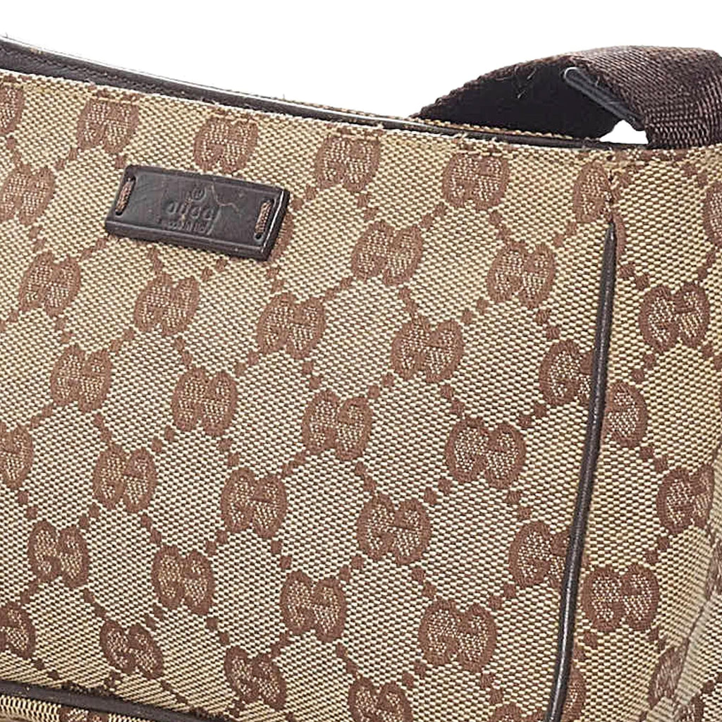 Gucci Gucci Canvas Baguette (SHG-31120)