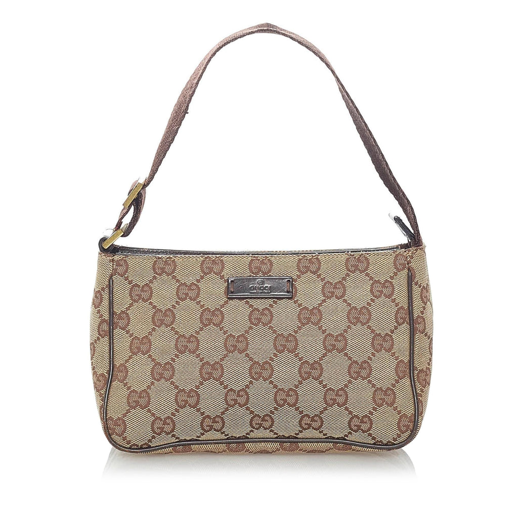 Gucci Gucci Canvas Baguette (SHG-31120)